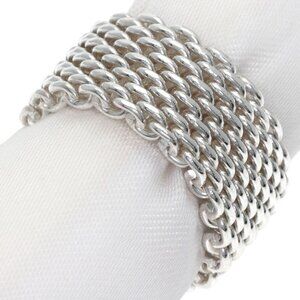 Tiffany & Co. Somerset Mesh Ring